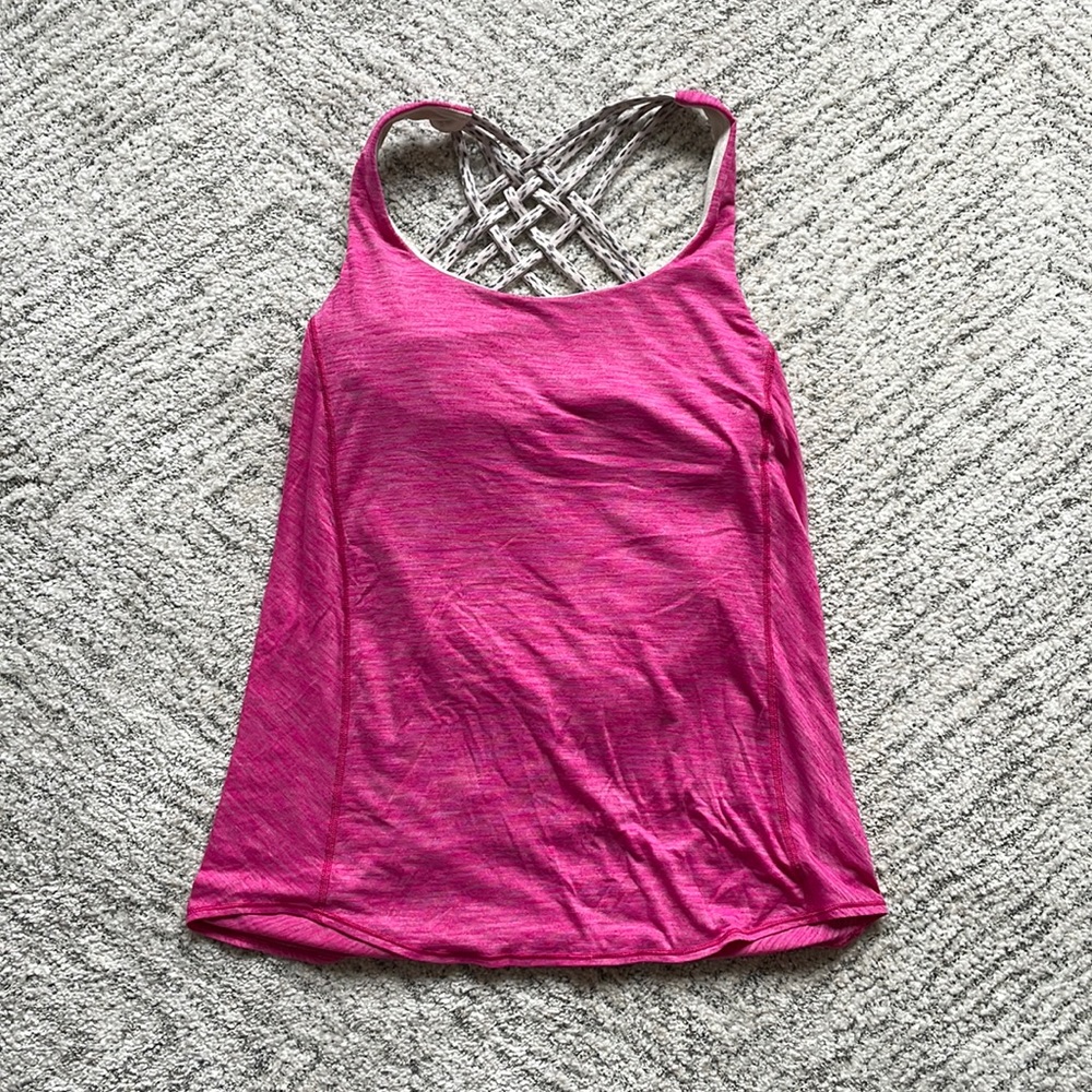 Lululemon Open Back Tank
